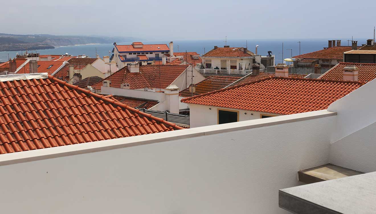 Blick von der Dachterasse