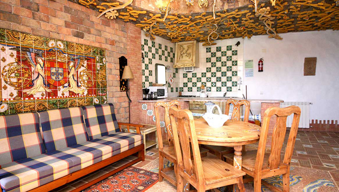  Eines der Häuser - Wohnzimmer