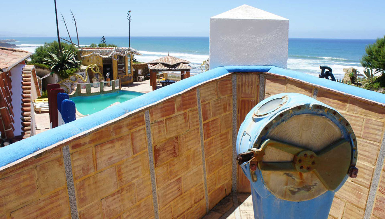 the boat villa's sundeck