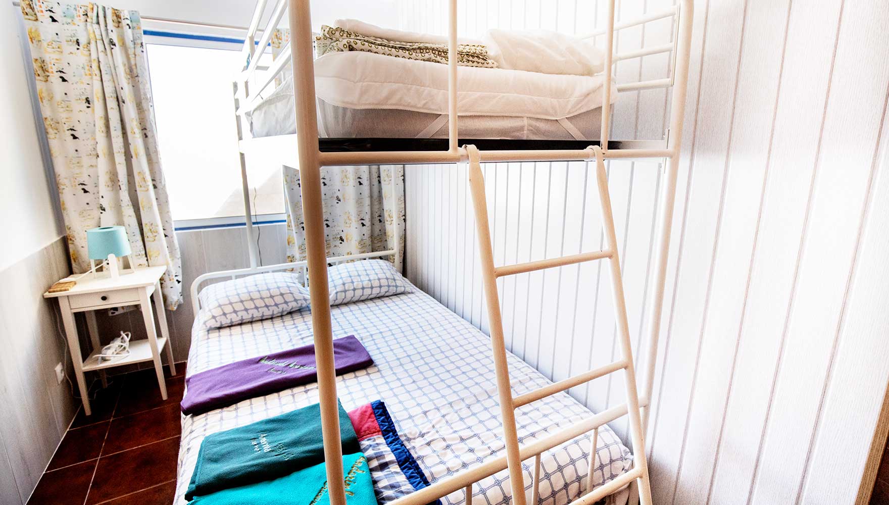 Schlafzimmer mit Stockbett